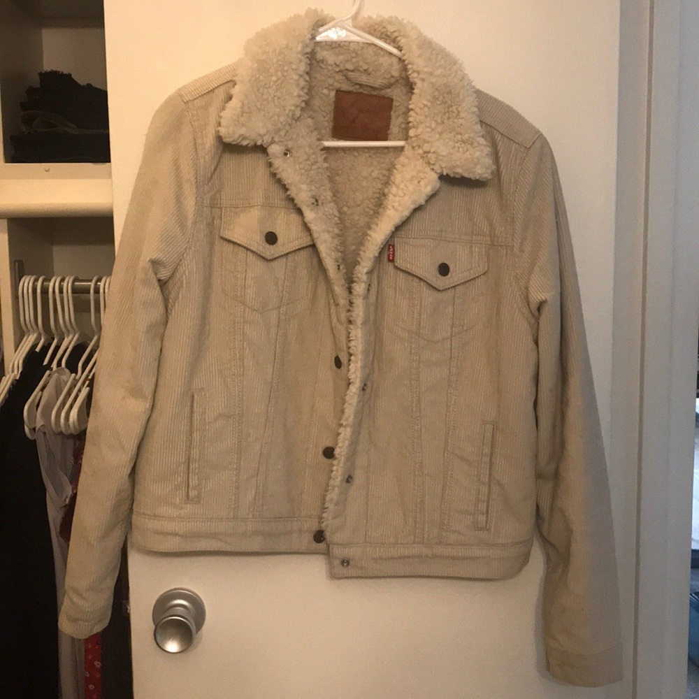 Levi’s Sherpa-Lined Corduroy Jacket
